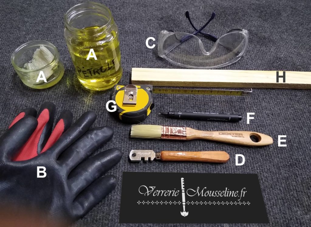 couper du verre en 7 étapes