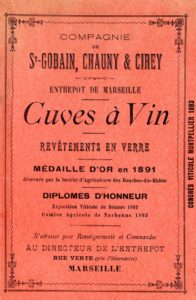 Cuve a vin Chauny et Cirey