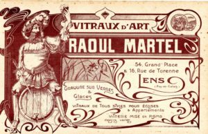 Raoul Martel Lens 1900