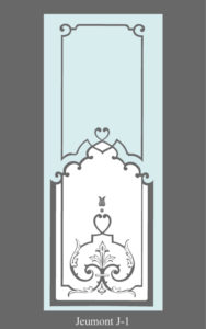 vitre ancienne depoli
