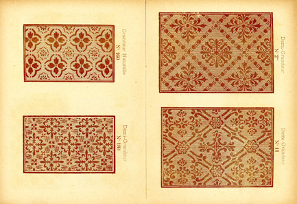 Catalogue verres mousselines Gramont-Robcis 1898
